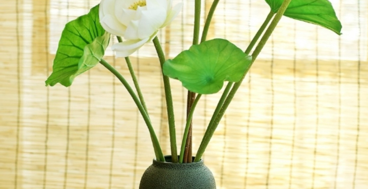 Hoa sen - Hoa lụa phong thủy dành cho người mệnh Mộc