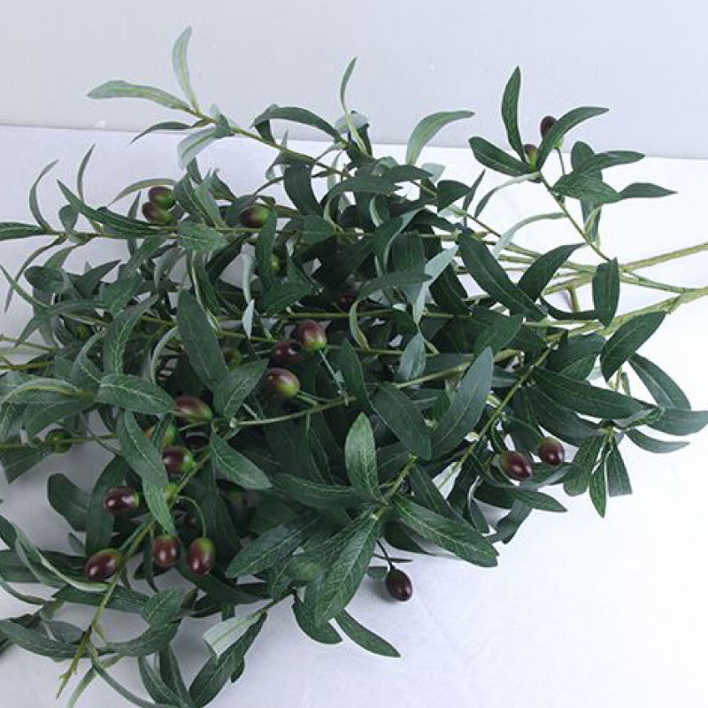 NC249 2 - C&agrave;nh c&acirc;y oliu giả