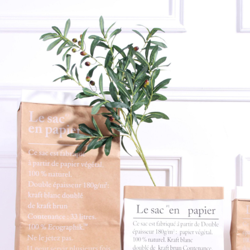 NC249 4 - C&agrave;nh c&acirc;y oliu giả