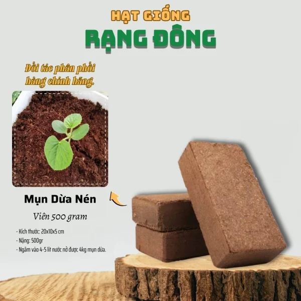 Viên nén mụn xơ dừa