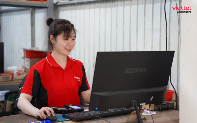 Quy trình vận hành kho tại Viettel Warehousing