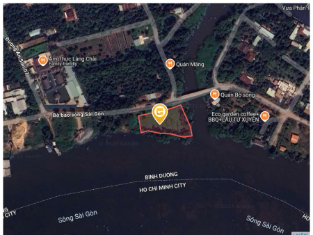 Bán đất 2498.5m² giá 16.2 tỷ tại Xã An Sơn Thị xã Thuận An