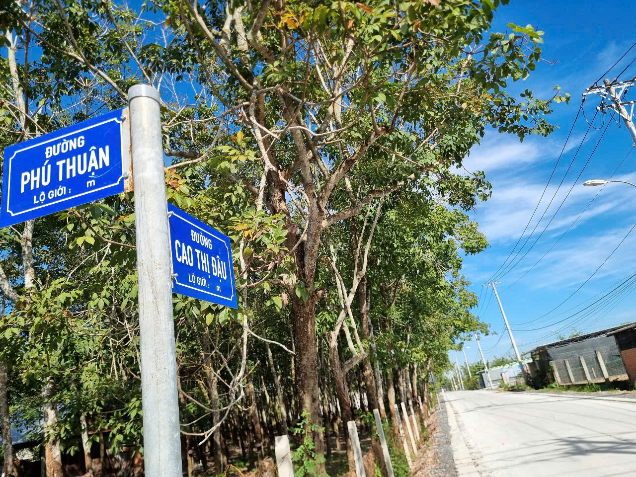 (S528) Đất đường Cao Thị Đậu (1/ Phú Thuận), xã Phú Mỹ Hưng, dt 150m2, full thổ, đất ở hiện hữu, giá chỉ 1 tỷ 450