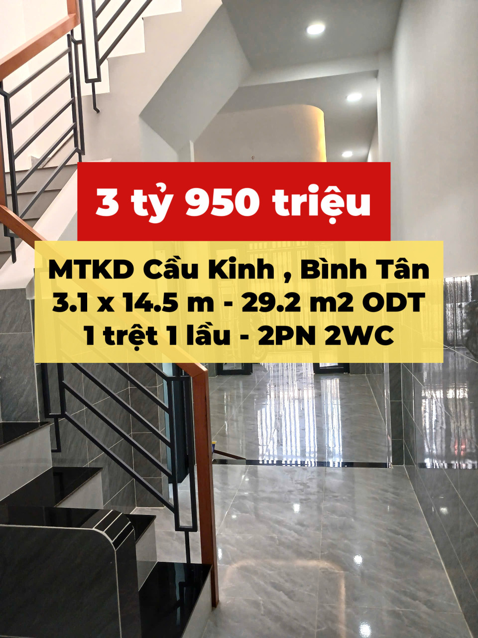Mặt tiền Cầu Kinh gần chợ giá chỉ 3.95 tỷ !