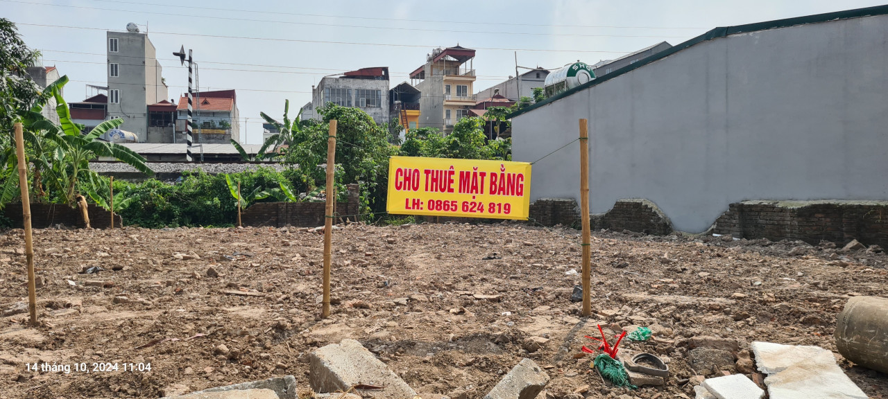CHO THUÊ MẶT BẰNG PHỐ CẦU ĐUỐNG MỚI (0865 624 819)