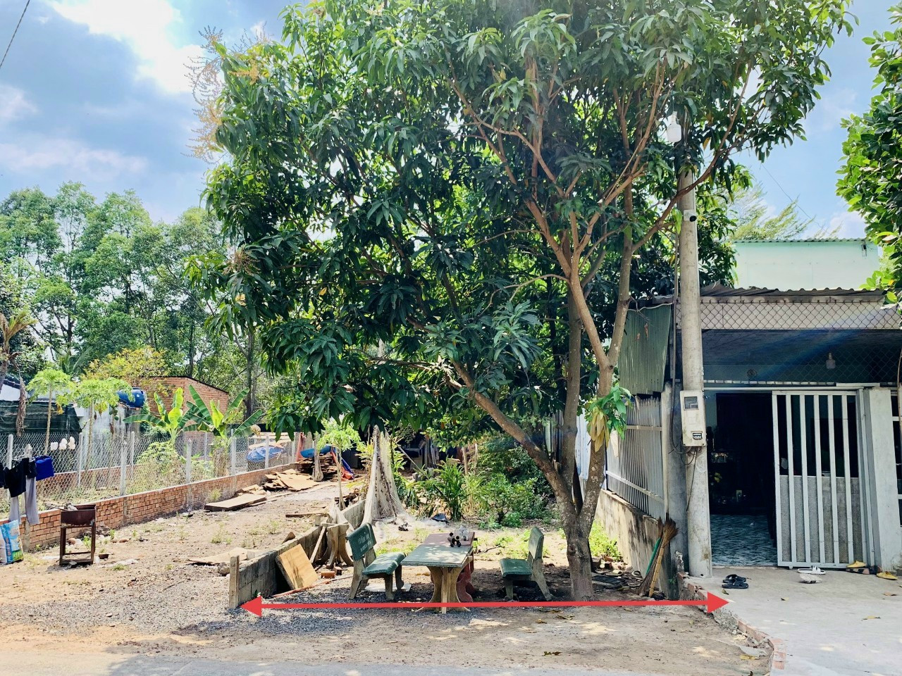 Bán đất xã Phước Vĩnh An, Củ Chi, MT đường 417, 5x30m, 150m2 đất ở hiện hữu xây dựng hoàn công, 2.1 tỷ