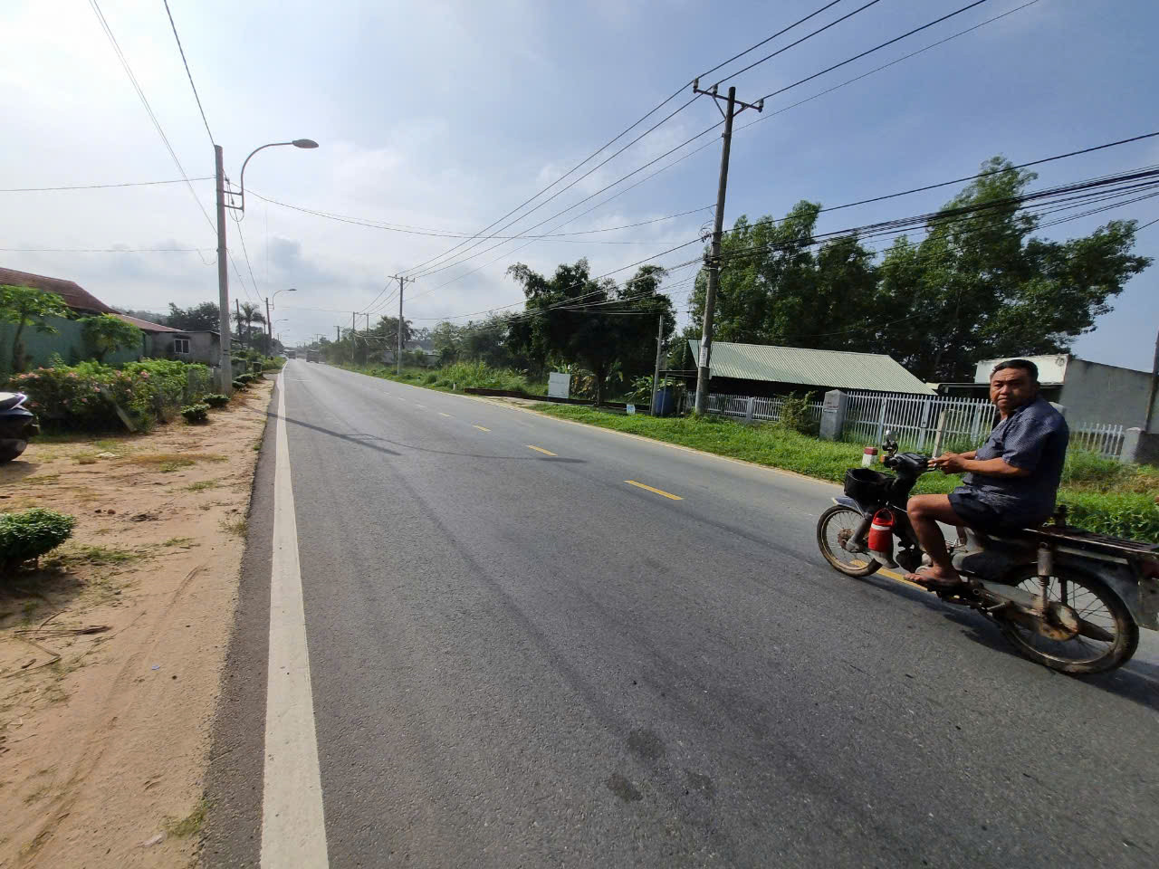 (L535) Đất mặt tiền Tỉnh Lộ 15, xã Phú Mỹ Hưng, dt 436m2,thổ cư 283m2, chỉ 3 tỷ