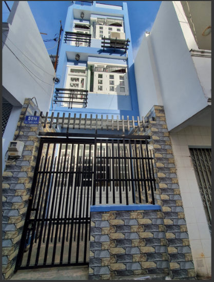 Bán Nhà Đúc 1 Trệt 3 Lầu phường 4, hẻm ô tô, gần chợ Cô Giang, biển Bãi Trước chỉ 4.8 tỷ