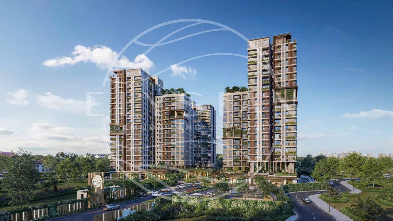 Chuyển Nhượng Nhanh Cho Con Du Học CH  2PN, 3PN: 2ty.3ty Elysian Gamuda Land