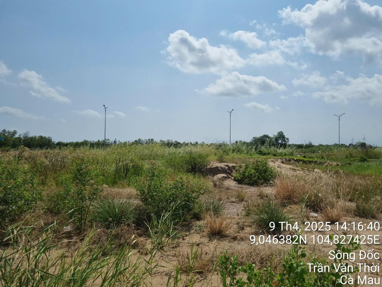 ĐẤT ĐẸP - ĐẦU TƯ SINH LỜI - Cần Bán Nhanh Lô Đất Tại TT Sông Đốc, Trần Văn Thời, Cà Mau