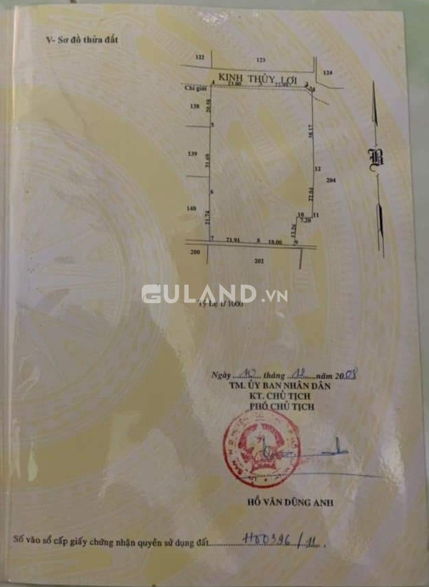 (L482) Đất cây lâu năm, gần sông Sài Gòn, xã Phú Mỹ Hưng, dt 3579m2, chỉ 1tr5/m2