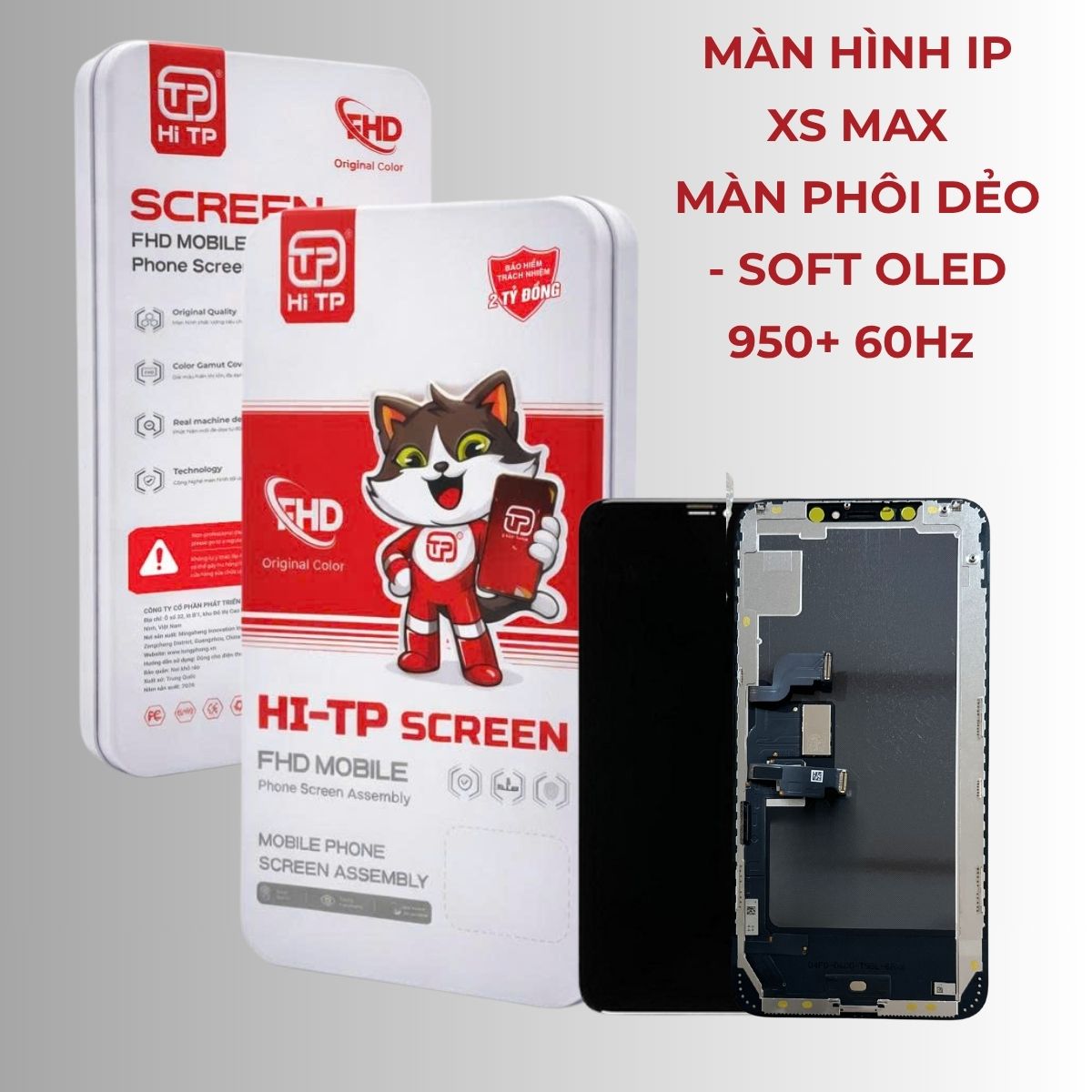 MÀN HÌNH XS MAX SOFT OLED