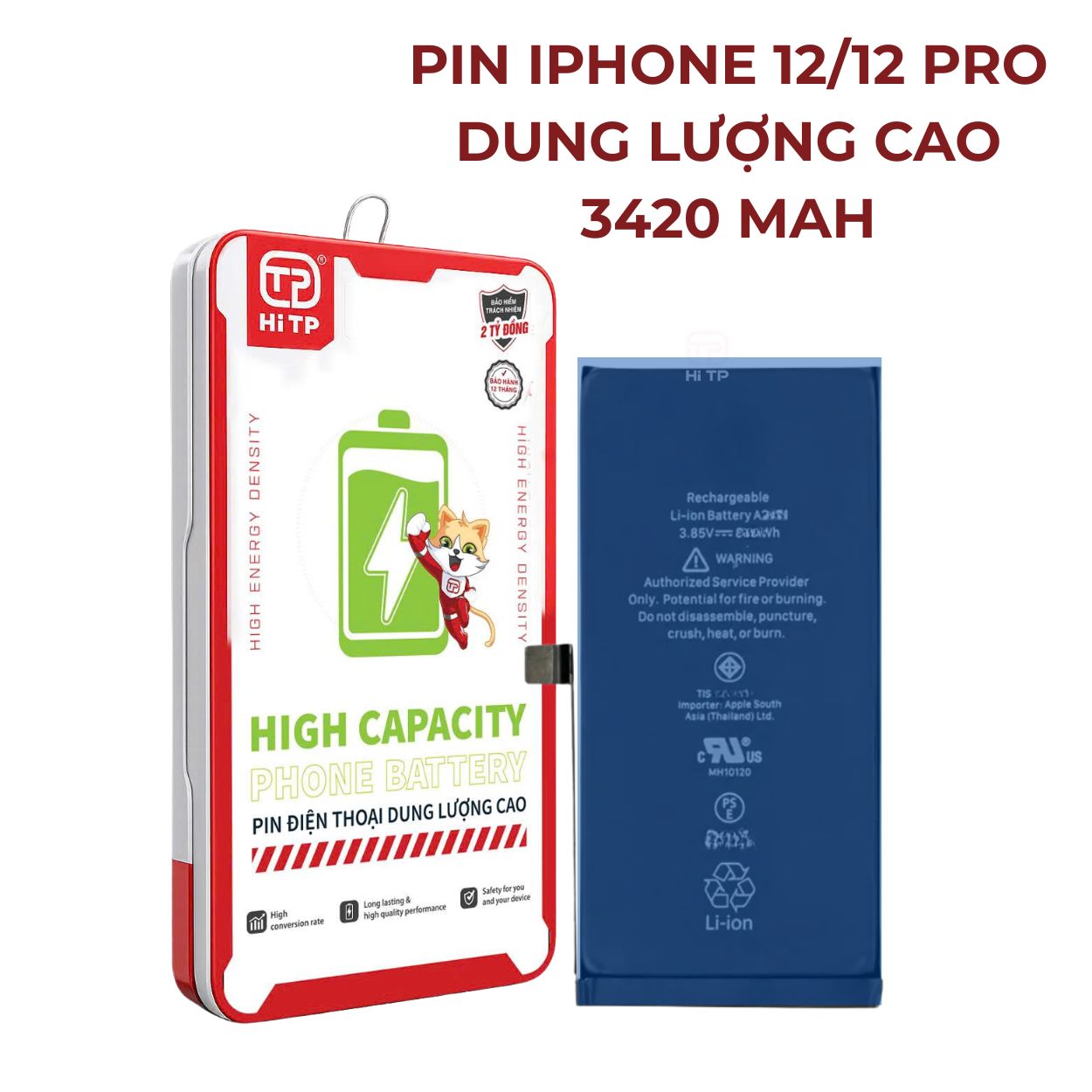 Pin iphone 12 iphone 12 pro tùng phong hi tp