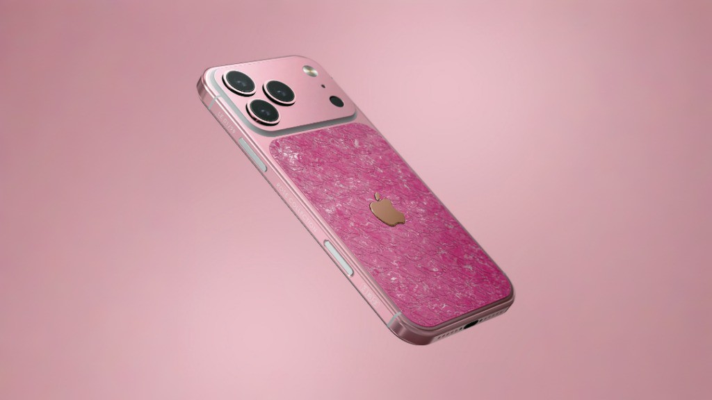 Caviar ra mắt iPhone 17 Pro vàng và kim cương, giá hơn 500 triệu