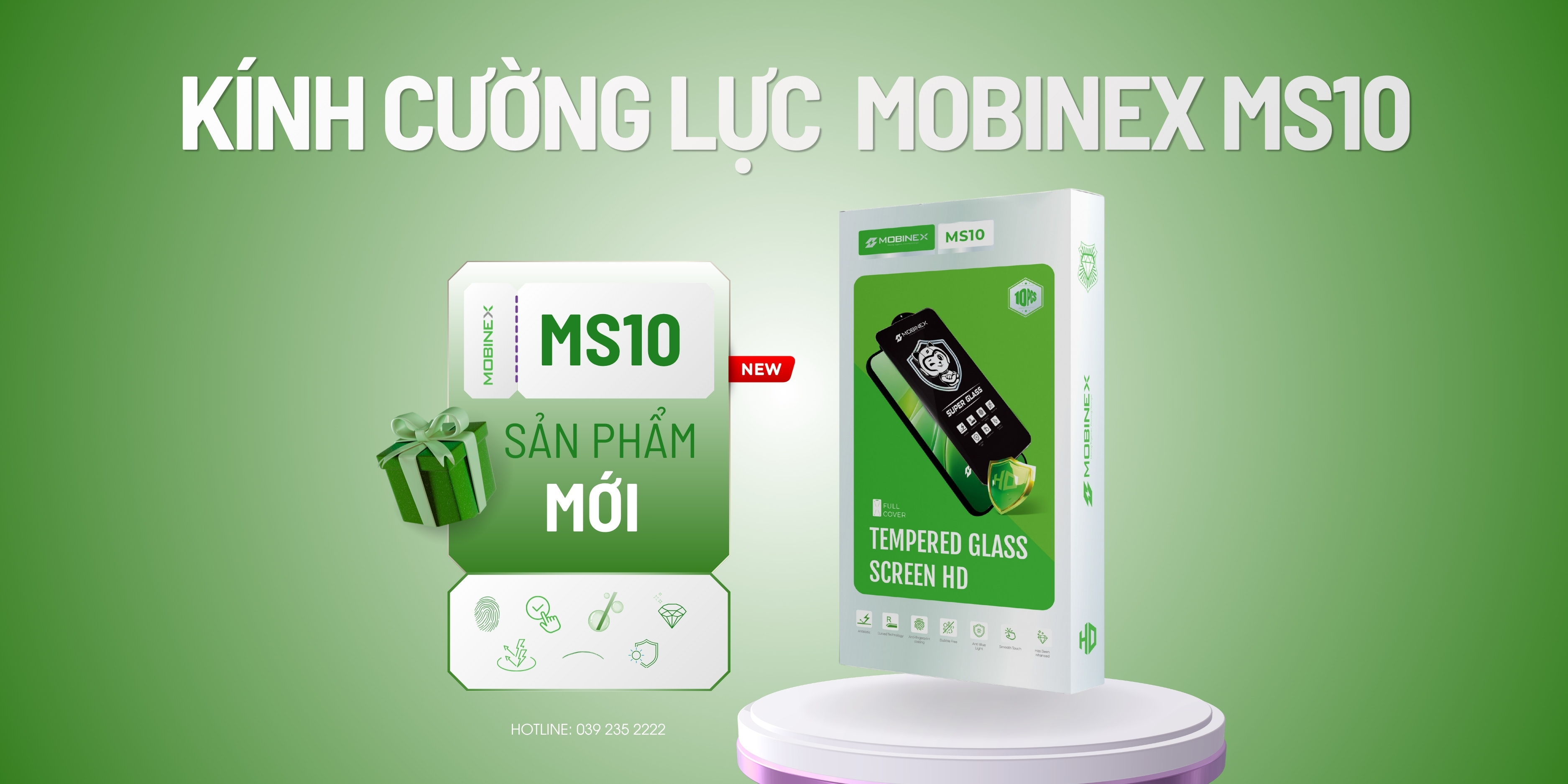 Siêu phẩm Kính Cường Cực Mobinex MS10 - Tân binh mới đầy ấn tượng