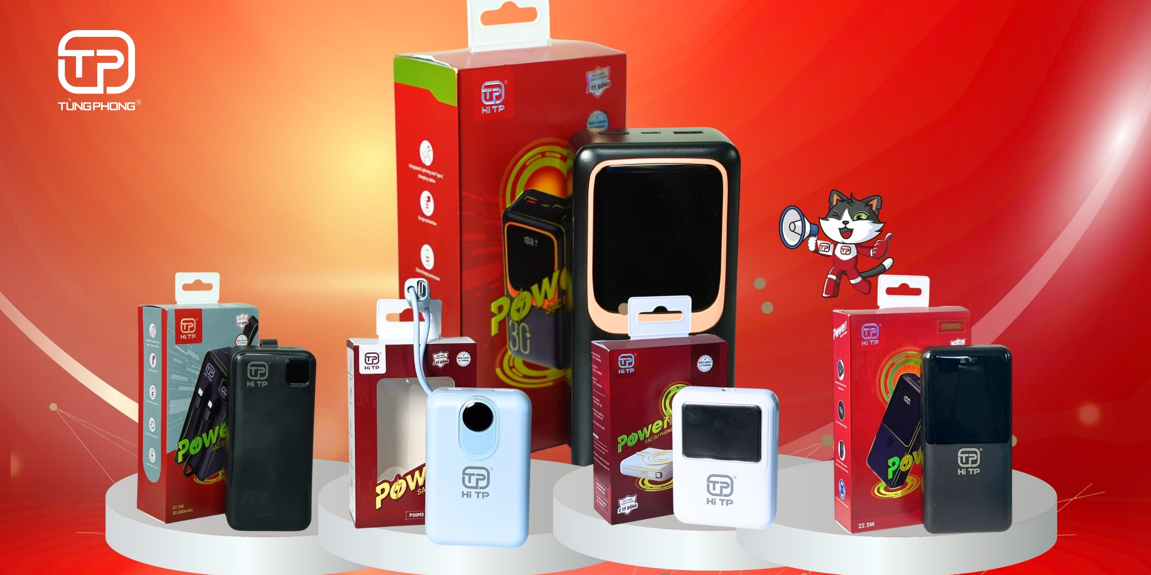 Sạc dự phòng TP & Sạc dự phòng Hi TP. Nên mua loại nào?