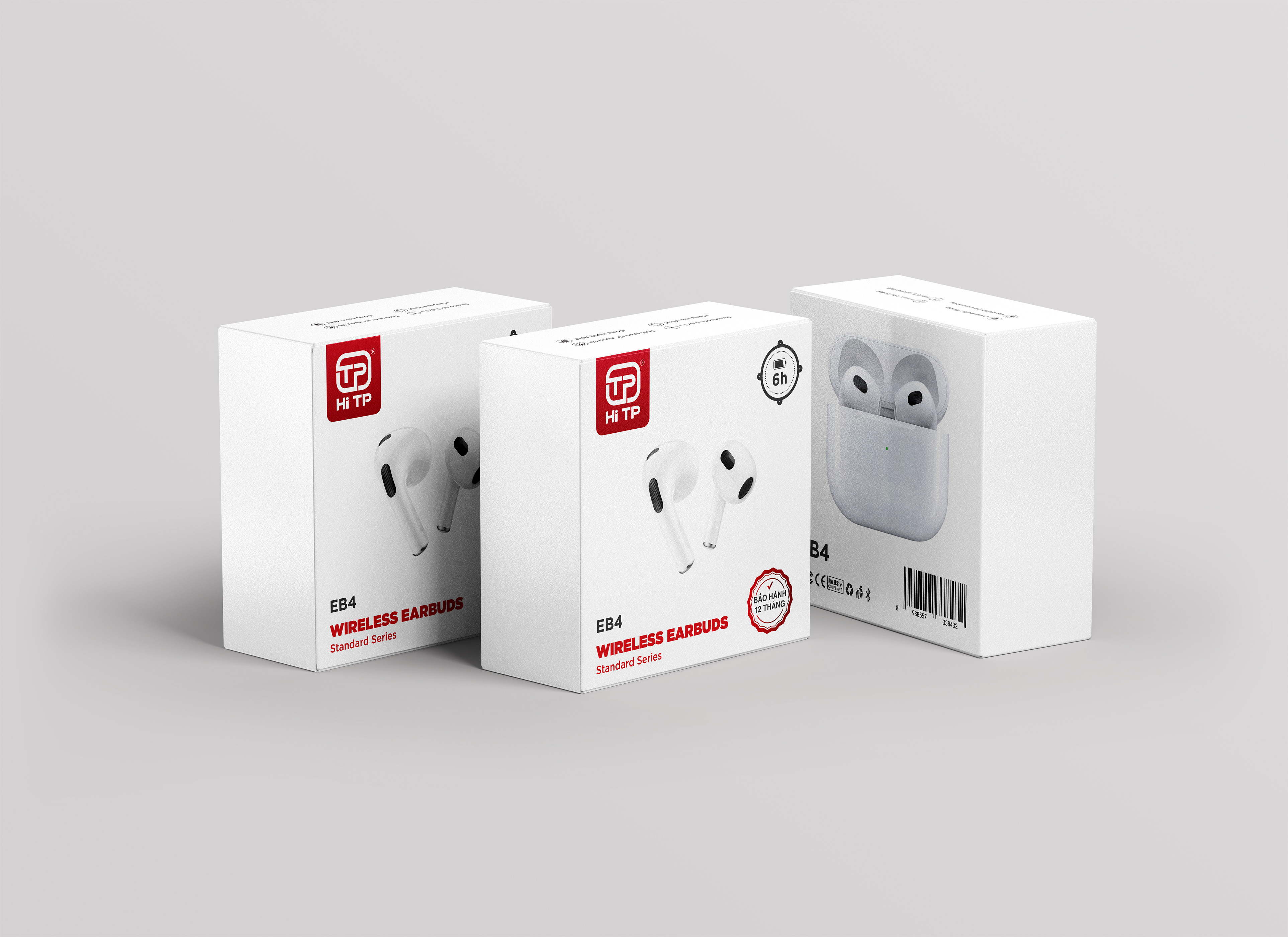 TAI NGHE BLUETOOTH EB4 – TAI NGHE KHÔNG DÂY NHỎ GỌN. PIN LÊN ĐẾN 8 GIỜ