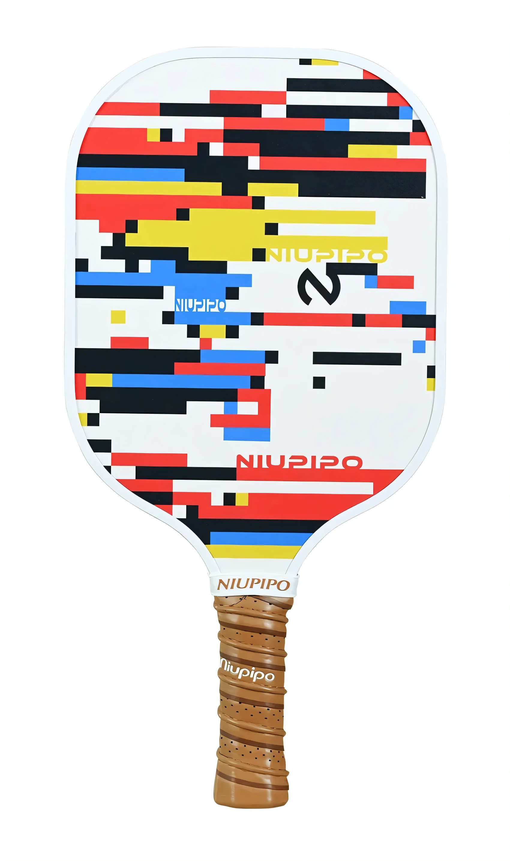 Colorful Pixelated Stripe