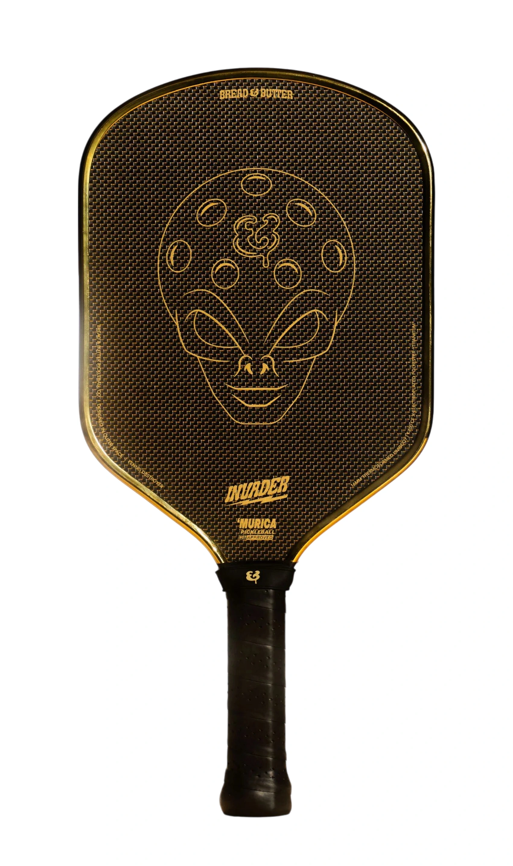 Vợt-Pickleball-Bread-&-Butter-Gold-Invader Bread & Butter Gold Invader