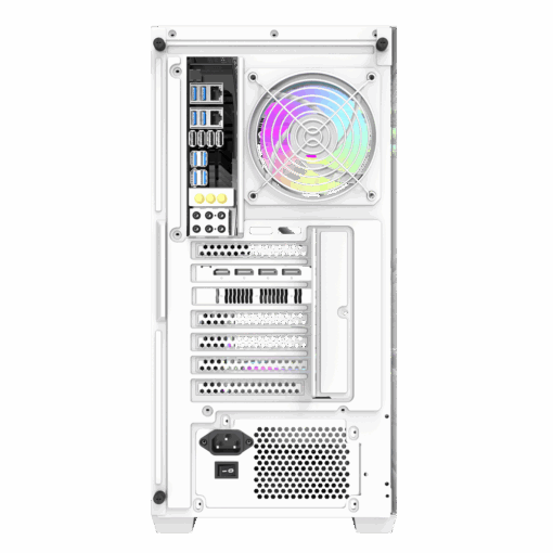 Case Gaming Darkflash DS900W ATX White  – Thiết kế gỗ độc đáo, hiệu năng tản nhiệt vượt trội - Ảnh 6