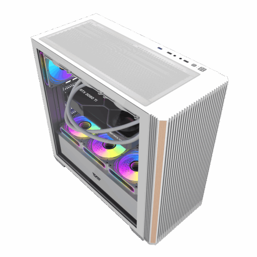 Vỏ Case Darkflash DS900WS WHITE ATX - Ảnh 4