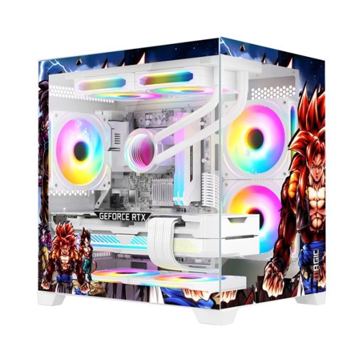 CASE MAGIC AQUA-M ULTRA SONGOKU WHITE (M-ATX) - Ảnh 5