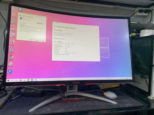 Màn hình LCD 32” AOC AG322FCX/74 Cong 144Hz Cao Cấp BH30N