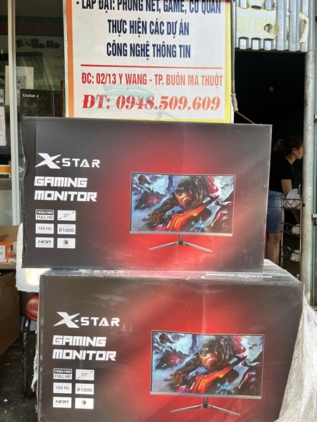MÀN HÌNH XSTAR 2711 27 inch CONG 165HZ ĐEN FULL VIỀN chính hãng - Ảnh 2