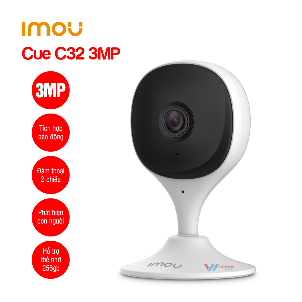 Camera Wifi trong nhà IMOU Cue C32 3MP