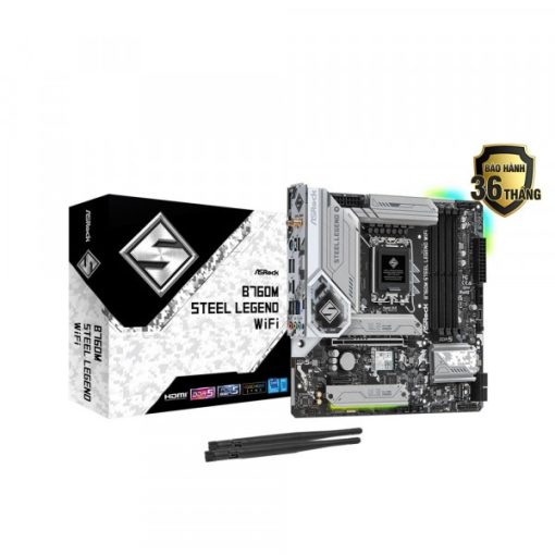 Mainboard ASRock B760M Steel Legend WiFi DDR5 - Ảnh 2