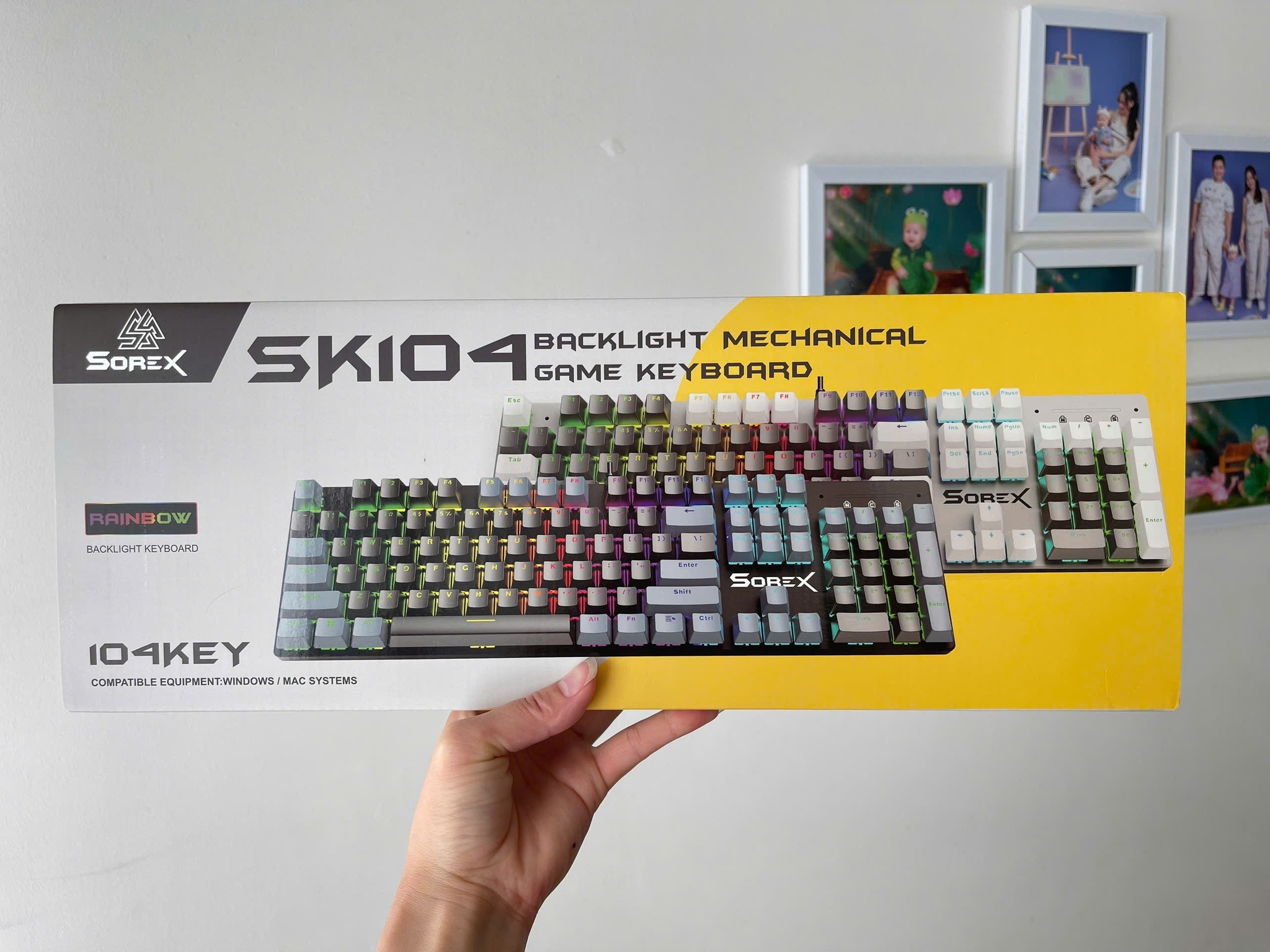 Bàn phím cơ Sorex SK104