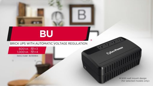 Bộ lưu điện UPS Cyber Power BU1000EA