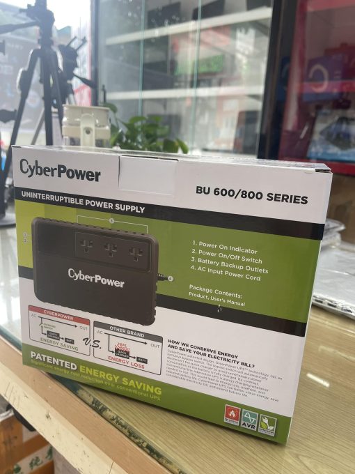 Bộ Lưu Điện UPS Cyber Power BU600E (360W-600VA) - Ảnh 7