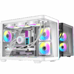 CASE DARKFLASH L285M BLACK (Matx, kính cong, aio 360mm)