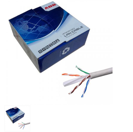 CABLE ENSOHO Cat 6 UTP CCA EN-U6CA24 305m