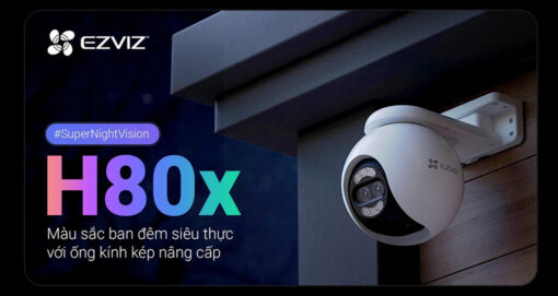 Camera EZVIZ H80x Dual 4K 8MP
