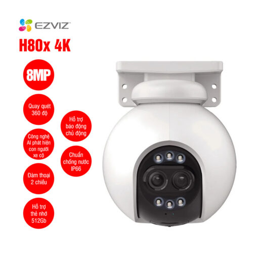 Camera EZVIZ H80x Dual 4K 8MP