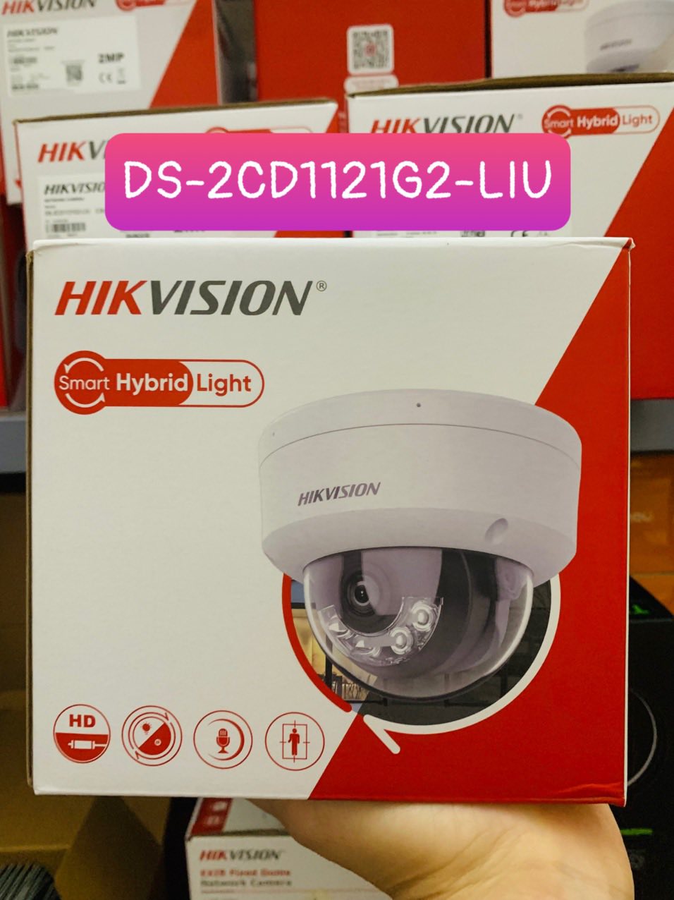 Camera IP Bán Cầu HIKVISION DS-2CD1121G2-LIU 2MP