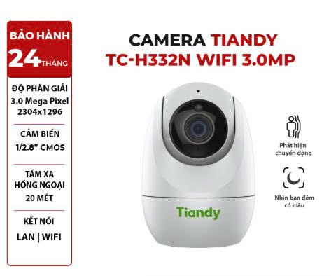 Camera IP 3MP TIANDY TC-H332N