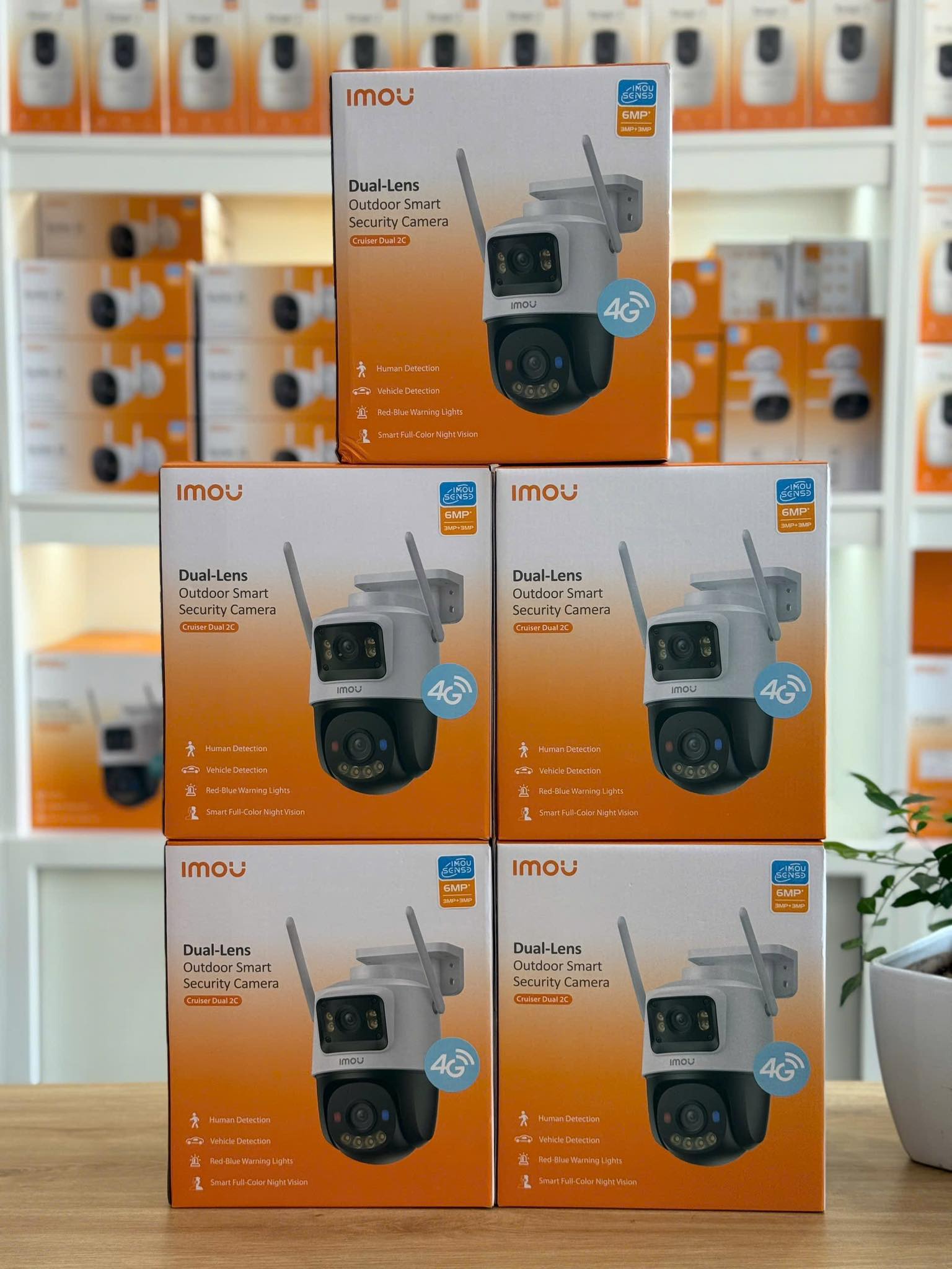 Camera IMOU Cruiser Dual 2C 4G 6MP IPC-S7XCP-6M1TED