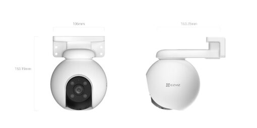 Camera WiFi quay quét ngoài trời EZVIZ H8 2K 3MP