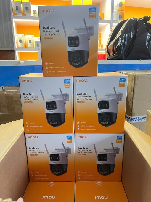 Camera Wifi ngoài trời 10MP iMOU IPC-S7XEP-10M0WED [2 ống kính, quay quét] - Ảnh 4