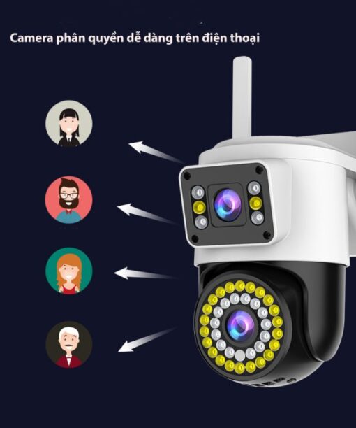 Camera Yoosee M6 - Full HD 1080P - Xoay 360° - Đàm Thoại 2 Chiều - Cảnh Báo Chuyển Động - Ảnh 5