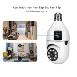 Camera Yoosee QS211 2 mat dang bong den BAN DEM CO MAU 2
