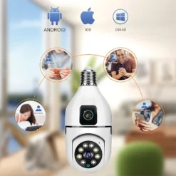 Camera Yoosee QS211 2 mat dang bong den BAN DEM CO MAU 4
