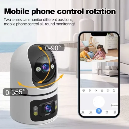 Camera Yoosee iCam365 A22S - 2 Mắt Full HD 360 Độ Xoay - Ảnh 2