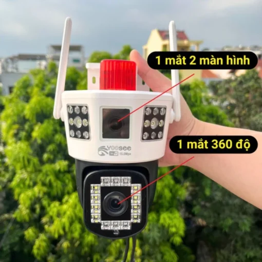 Camera ngoài trời Yoosee 2 mắt 3Q006 - Ảnh 4