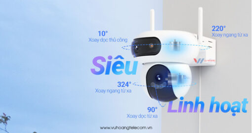 Camera pin sạc EZVIZ HB90x 4G 2K+