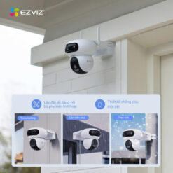 Camera pin sạc EZVIZ HB90 Dual 2K+