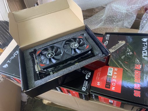 Card màn hình T-WOLF RX 580 8GB GDDR5 BH 36TH - Ảnh 3